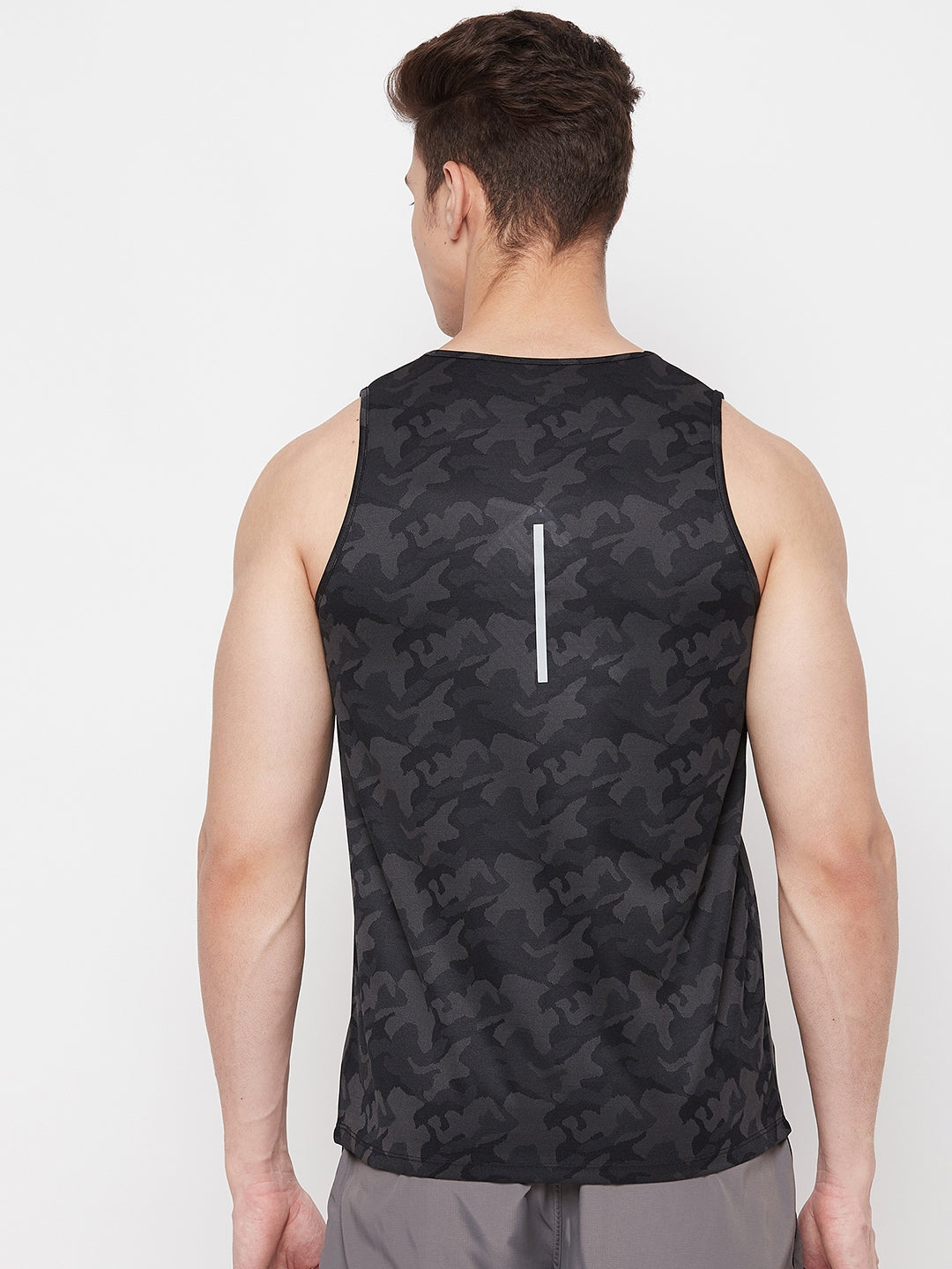 Black Camouflage Sando