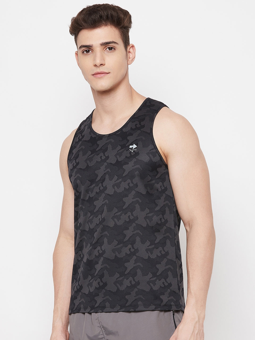 Black Camouflage Sando