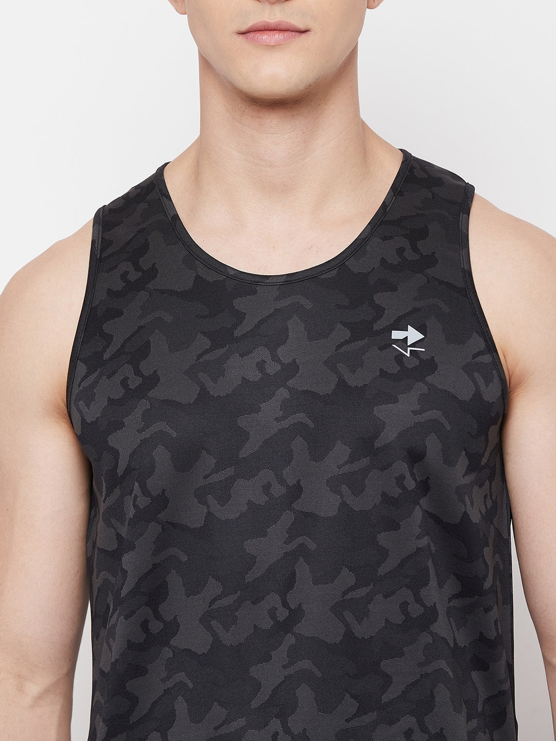 Black Camouflage Sando