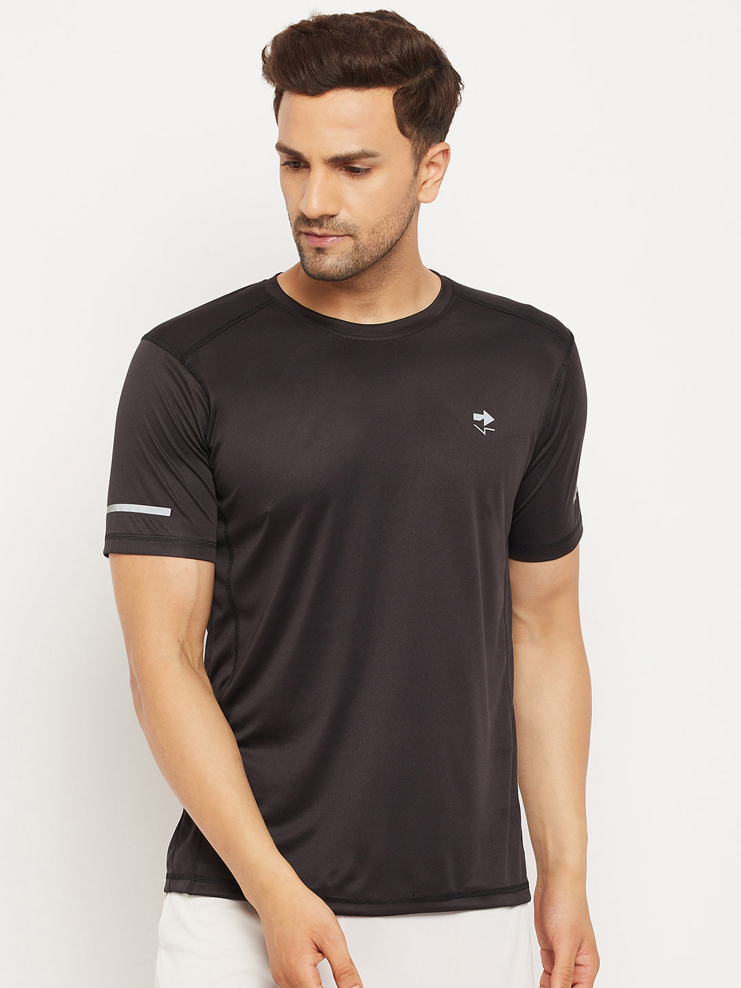 Black Half Sleeve T-shirt