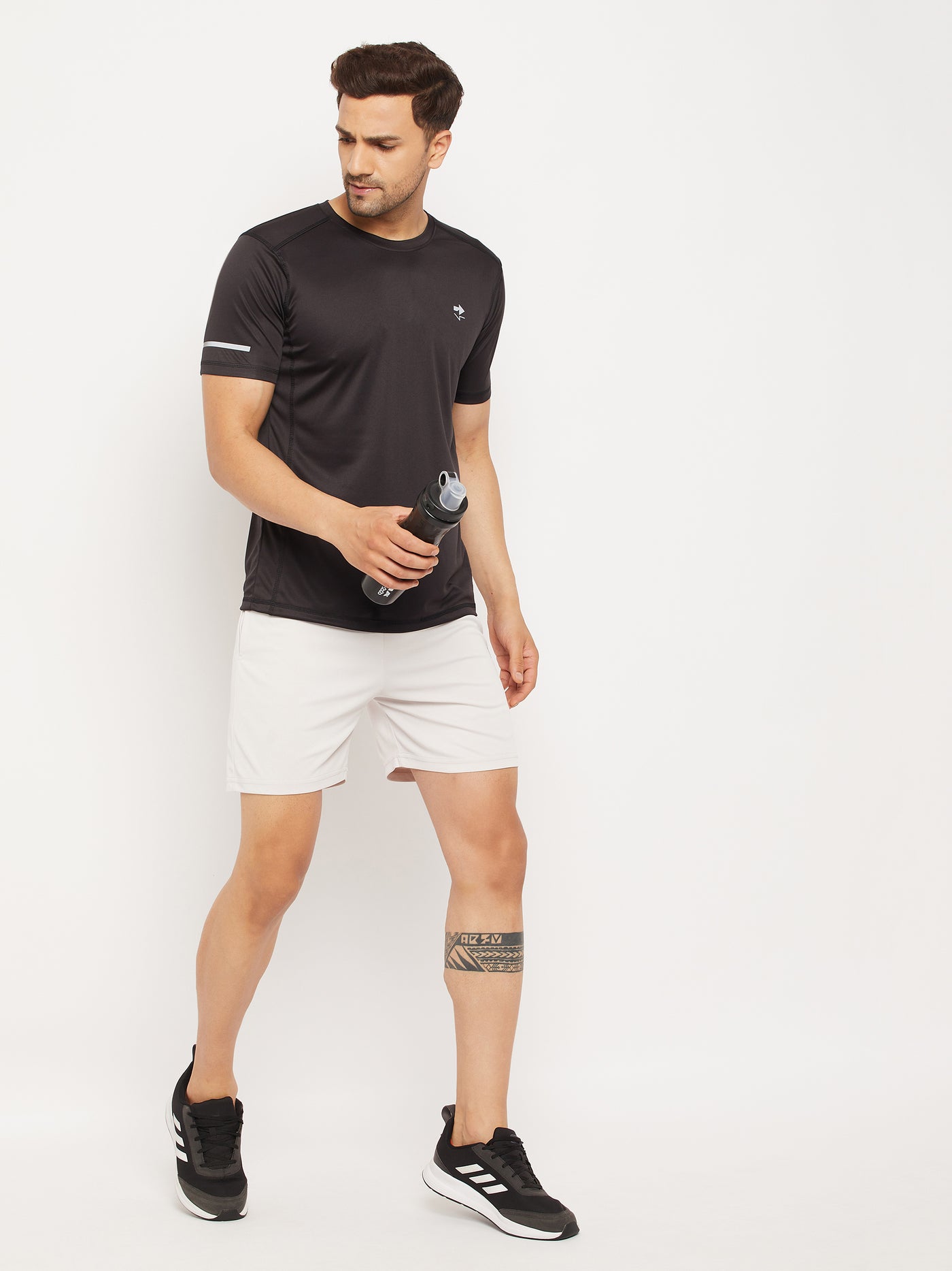 Black Half Sleeve T-shirt