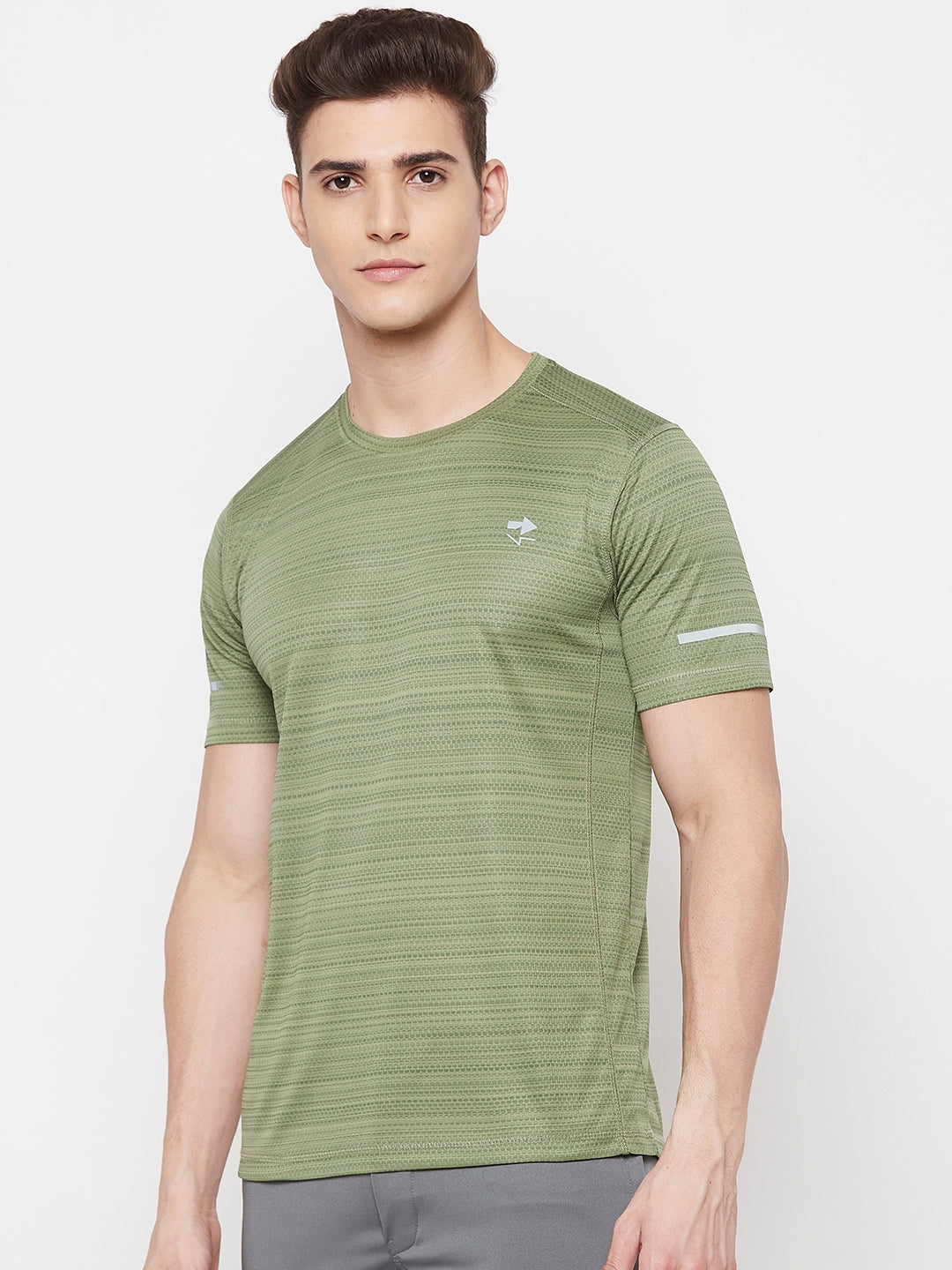 Olive HoneyBee Half Sleeve T-shirt