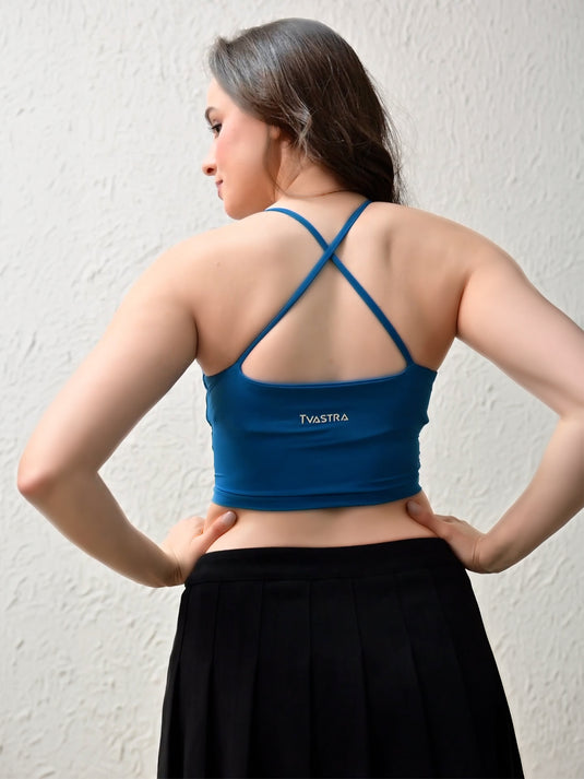 Ocean Blue Flux Fit Top