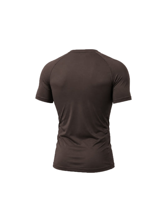 Espresso Flux Fit Half Sleeve T-shirt