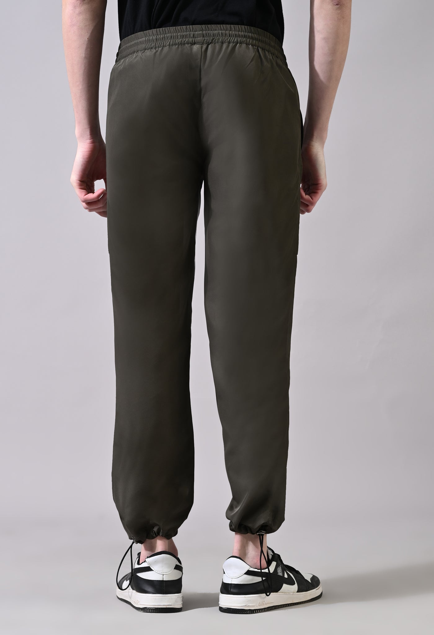 Black Patch Olive Cargo Pants