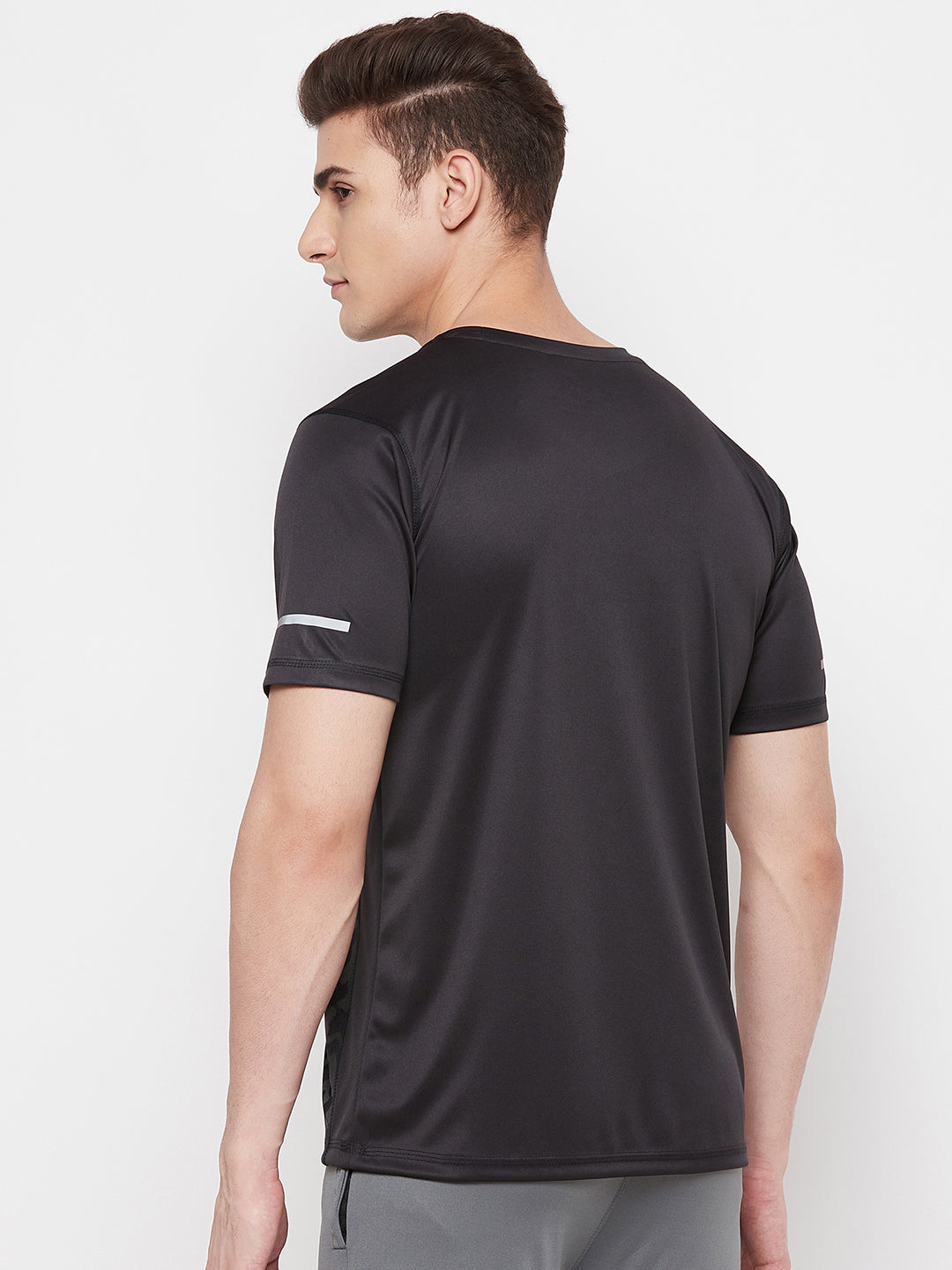 Black Half Sleeve T-shirt