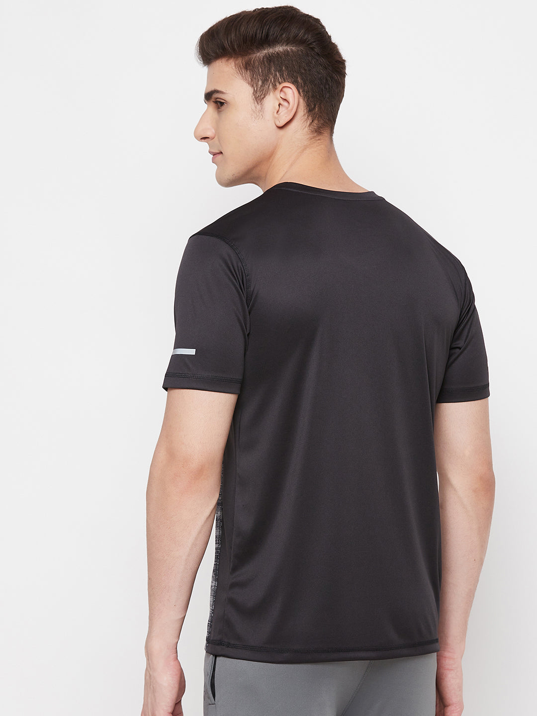 Black Half Sleeve T-shirt