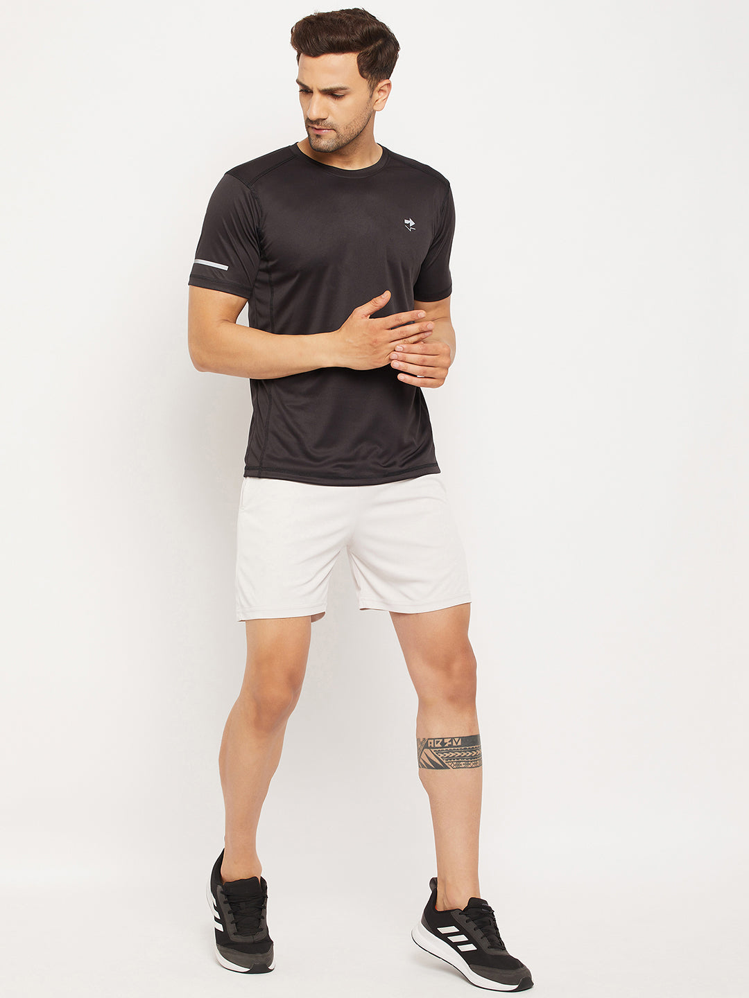 Black Half Sleeve T-shirt