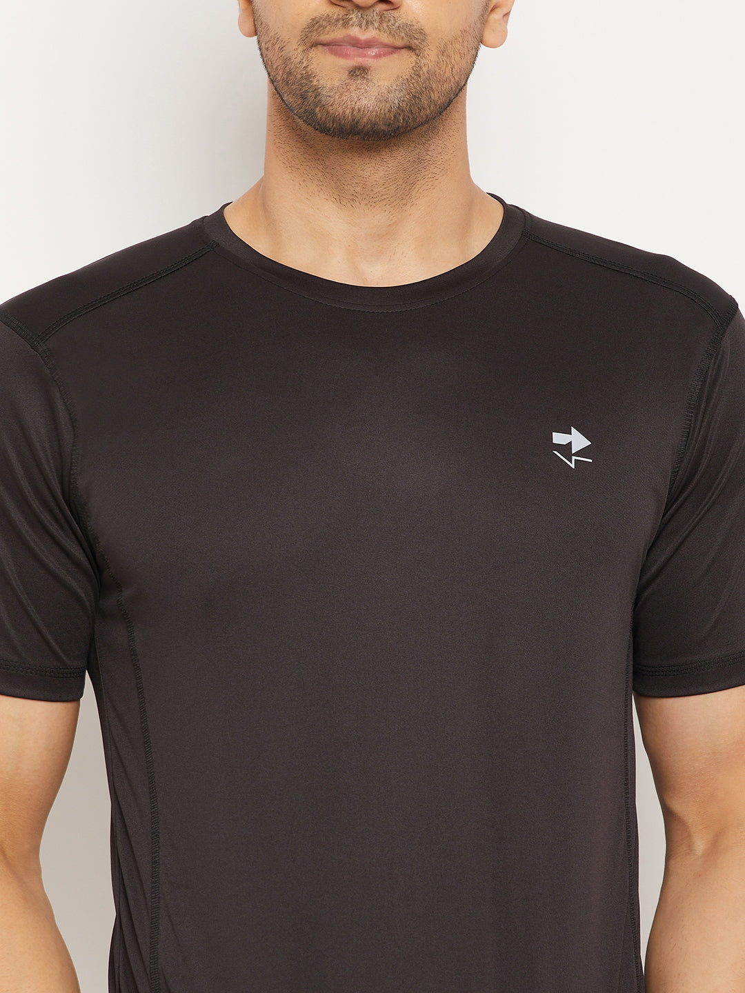 Black Half Sleeve T-shirt