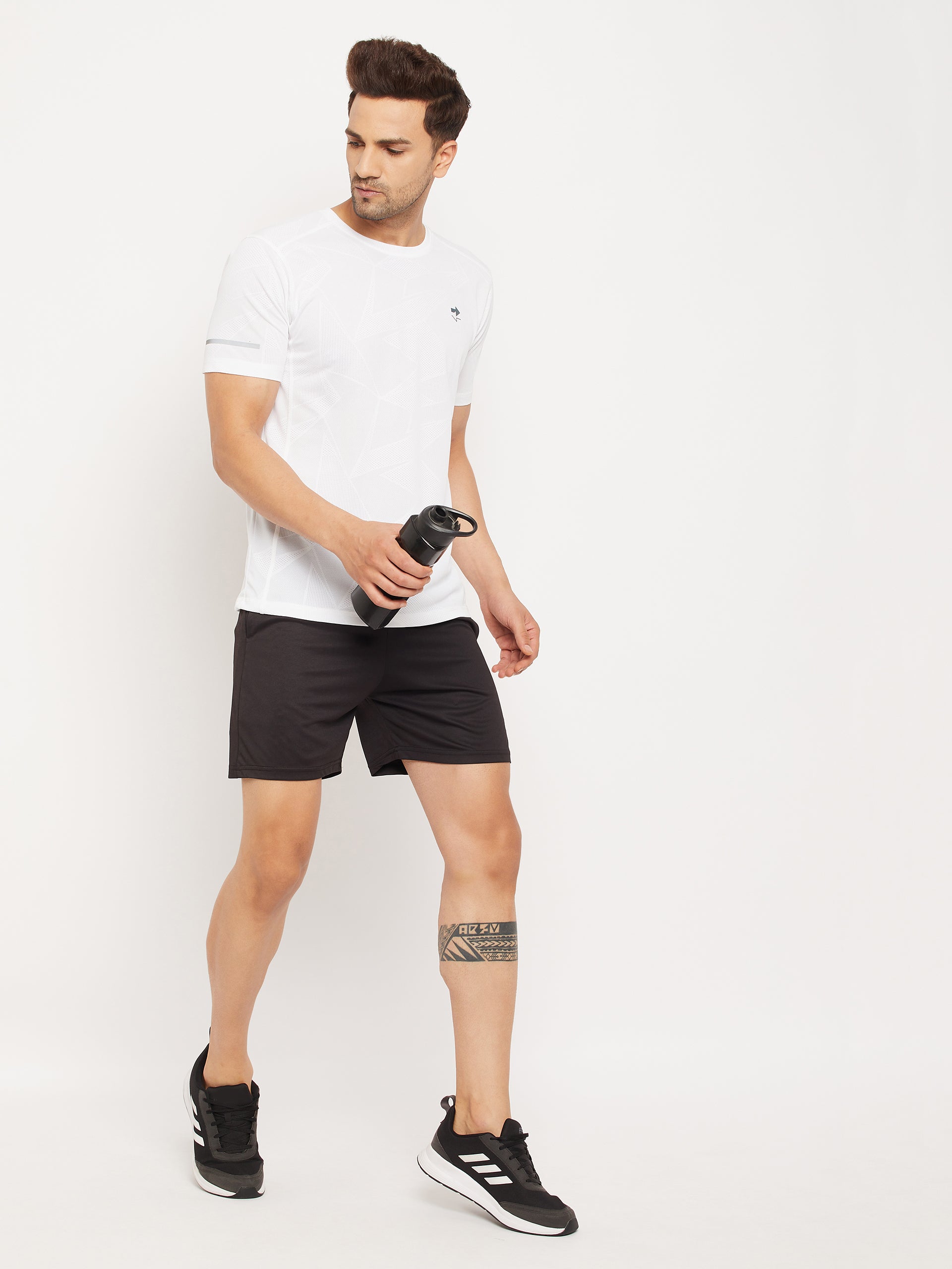 White Half Sleeve T-shirt