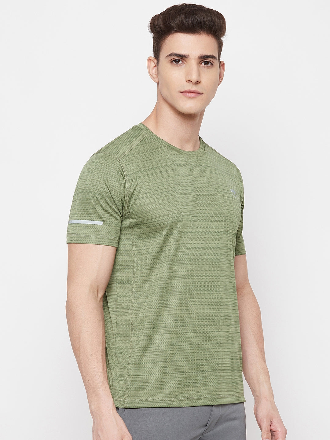 Olive HoneyBee Half Sleeve T-shirt
