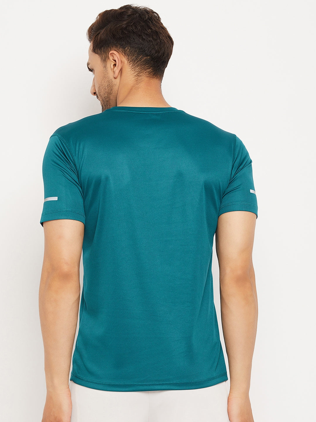 Teal Half Sleeve T-shirt