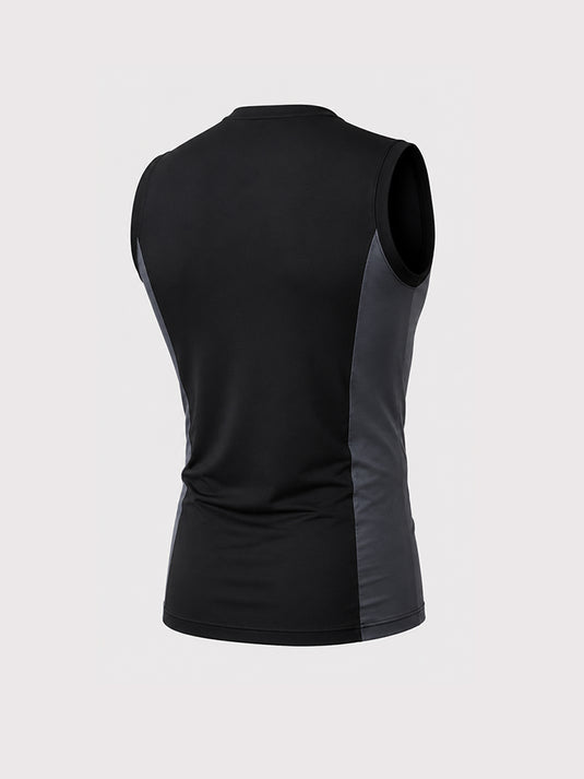 Black & Grey Flux Fit Sando