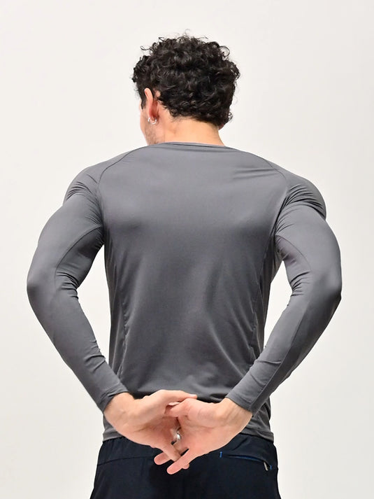 Grey Long Sleeve T-shirt
