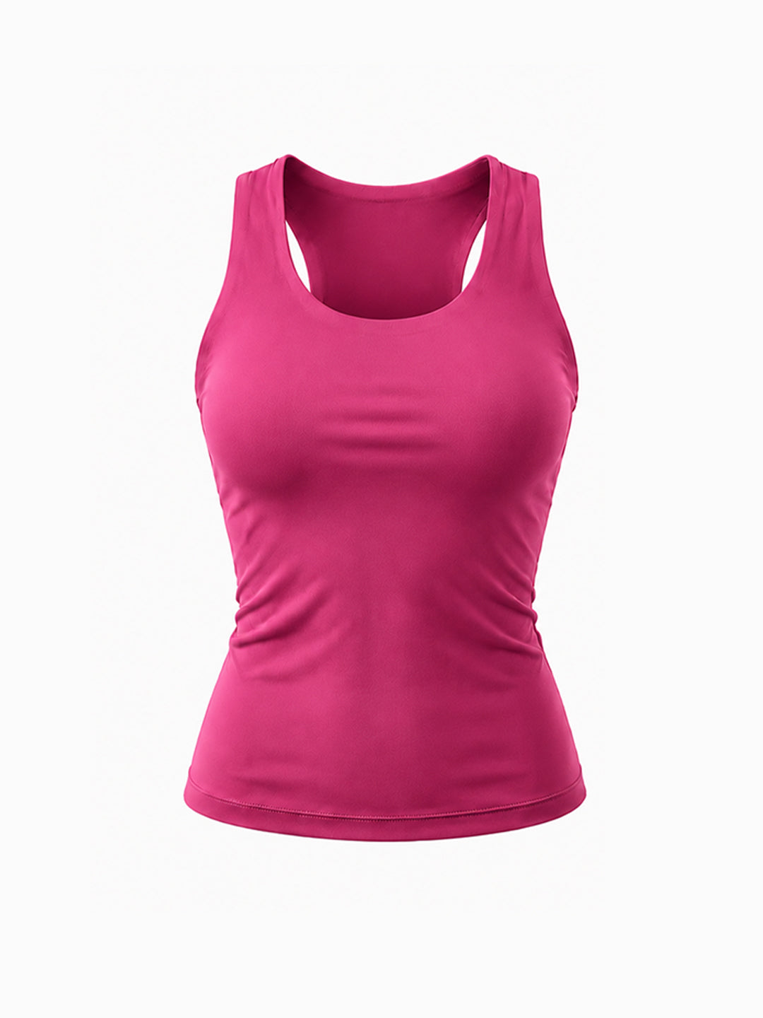 Pink Racer Back Tank Top