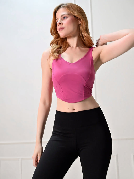 Pink Corset Mini Tee