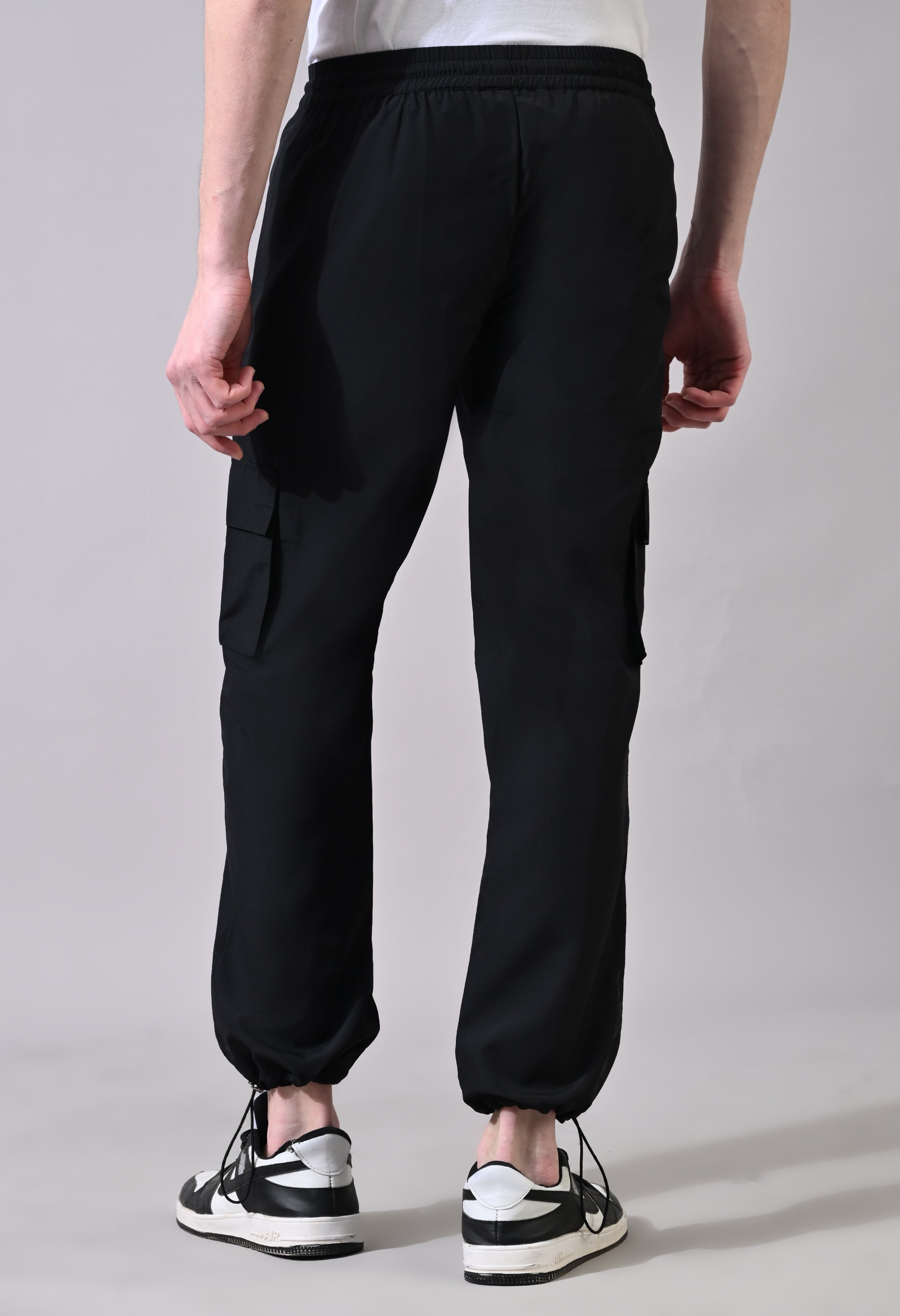 Black Joggers Cargo Pants