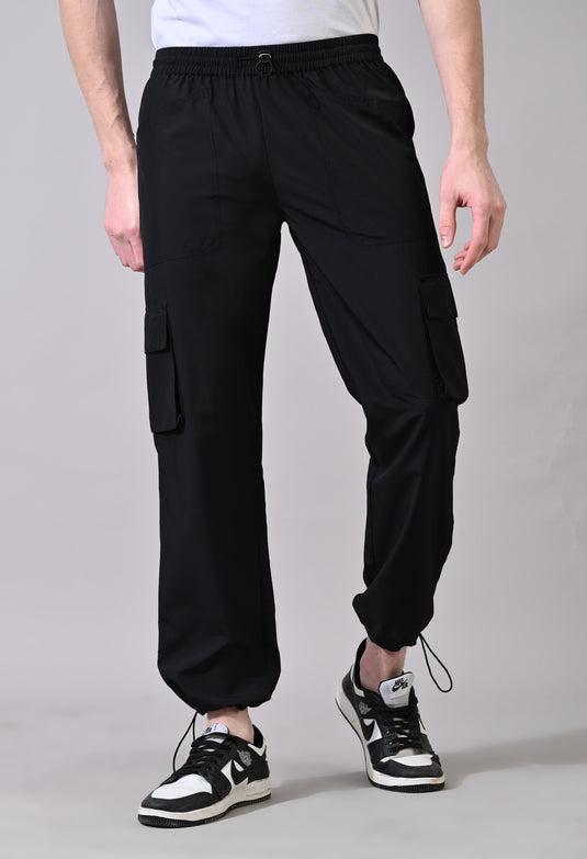Black Joggers Cargo Pants