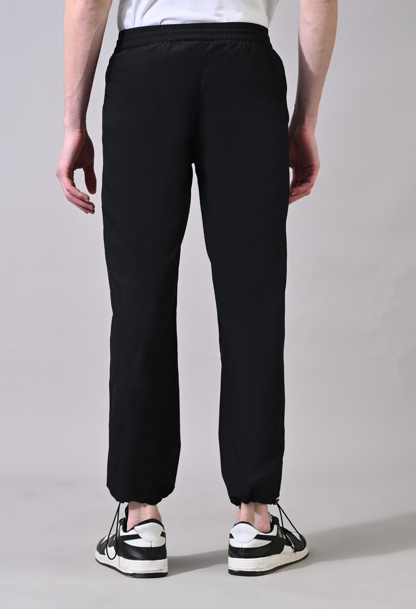 Olive Patch Black Cargo Pants