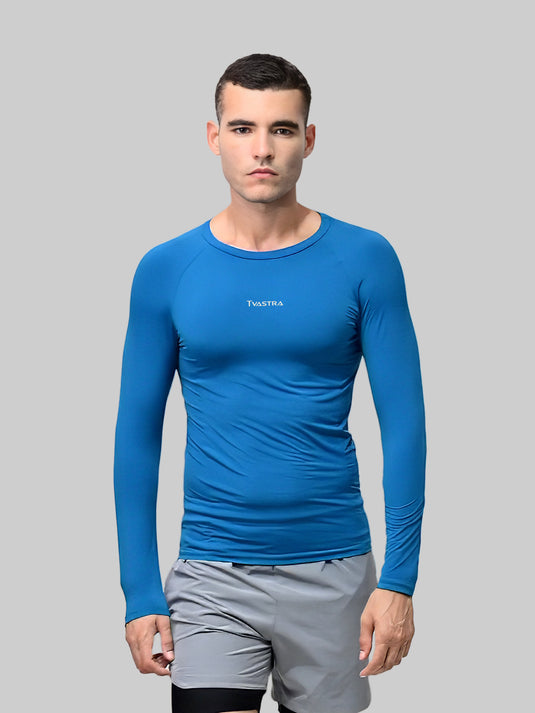 Ocean Blue Long Sleeve T-shirt