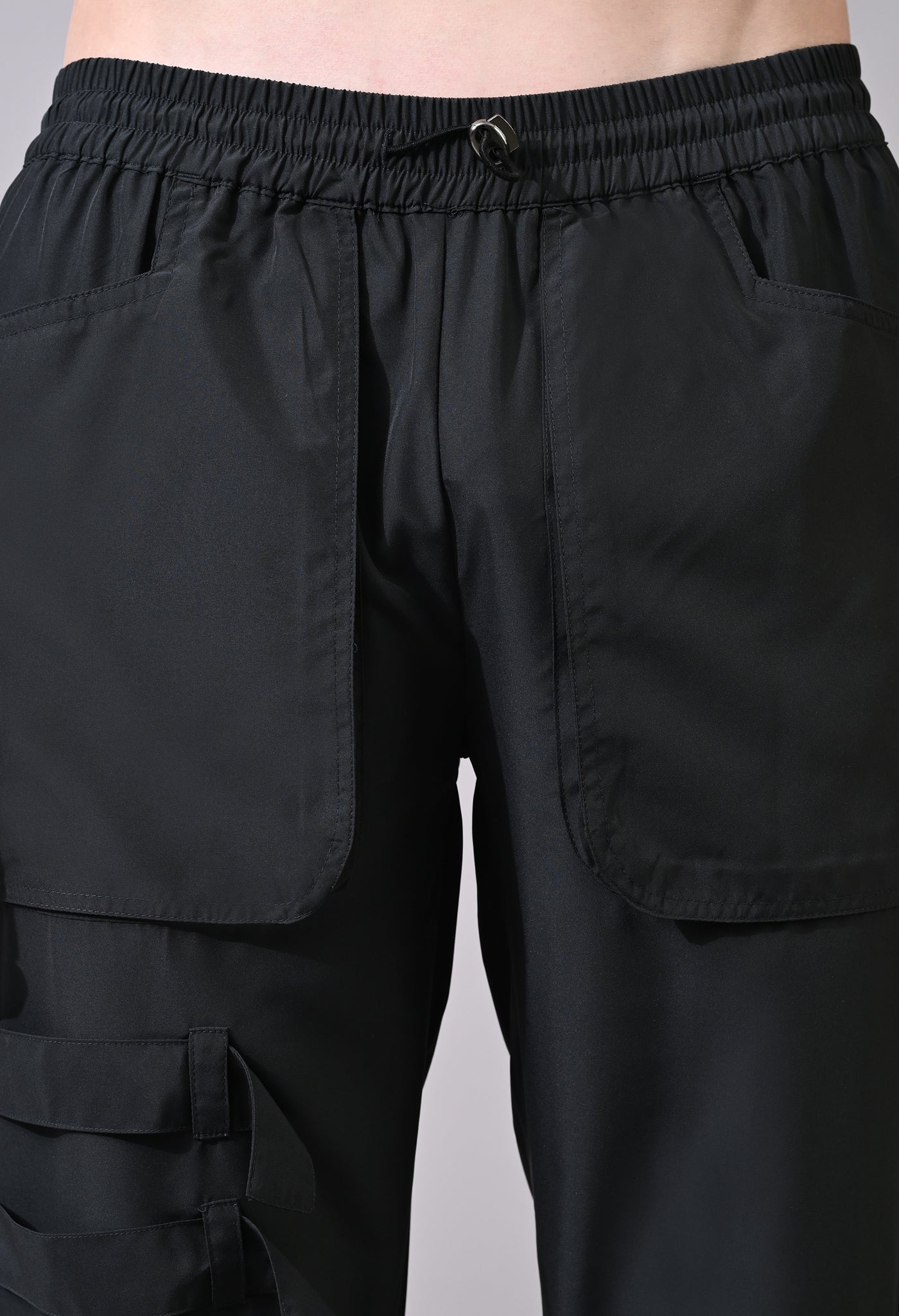 Charcoal Grey Cargo Pants