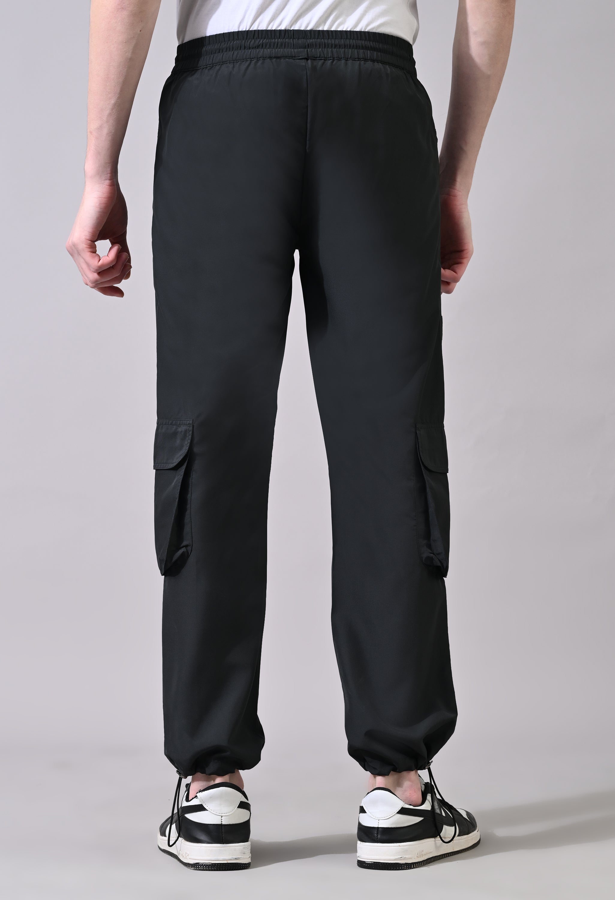 Charcoal Grey Cargo Pants