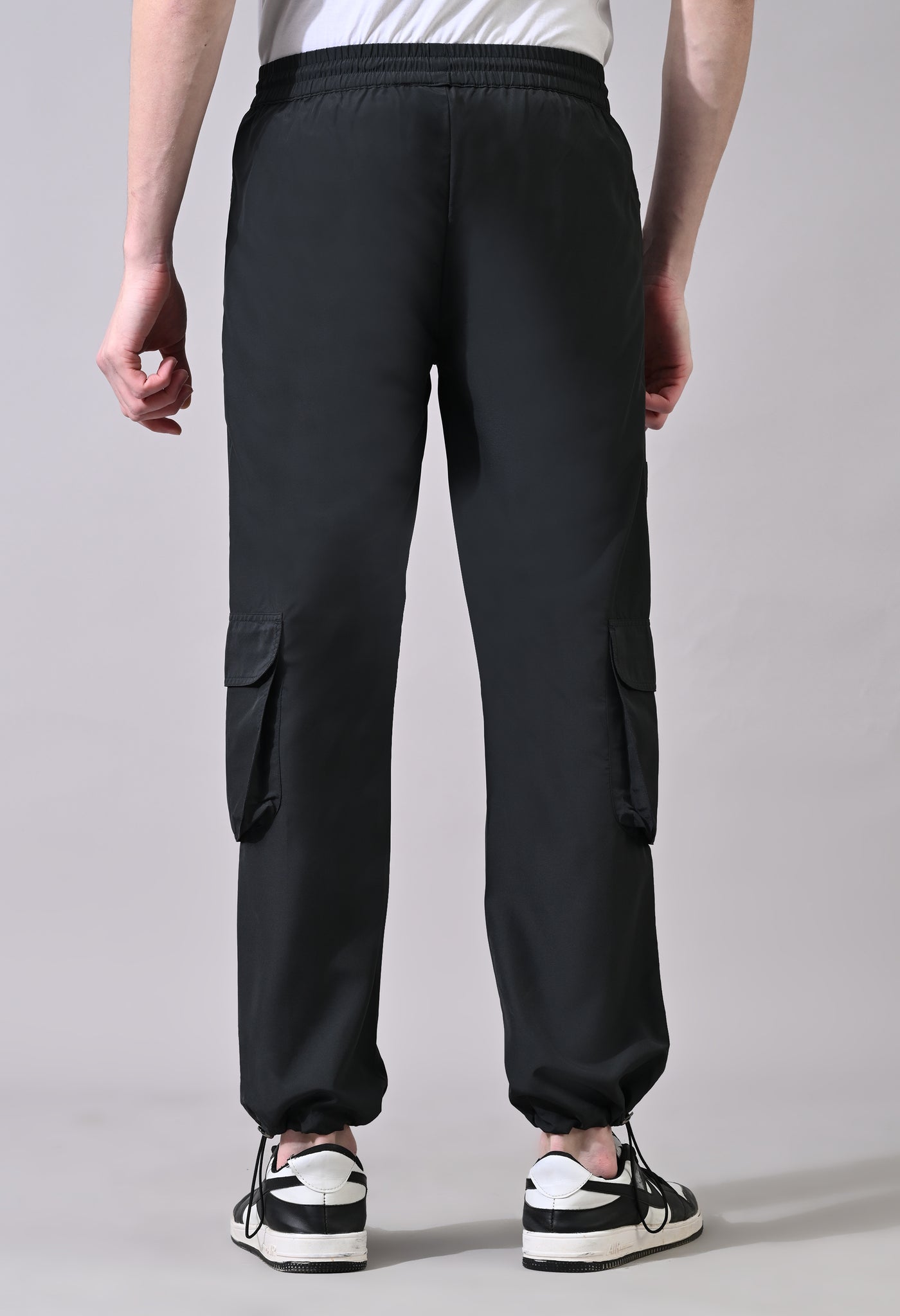 Charcoal Grey Cargo Pants