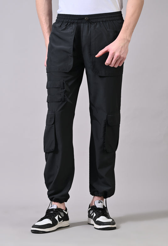 Charcoal Grey Cargo Pants