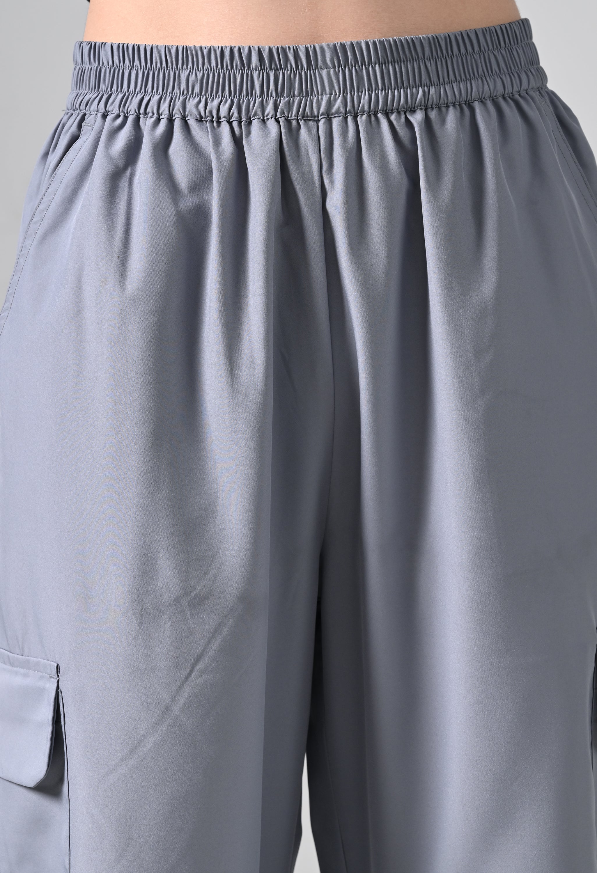 Grey Cargo Pants