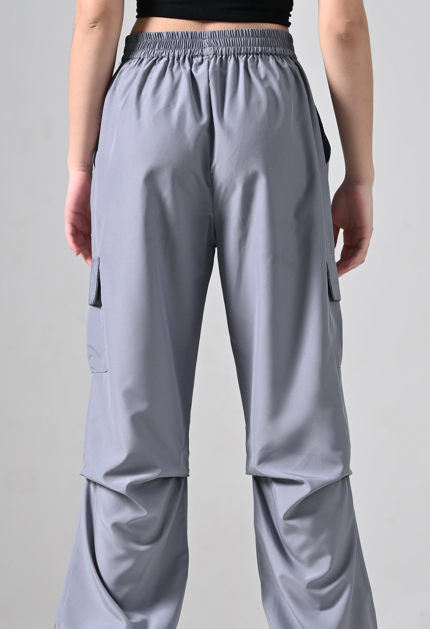 Grey Cargo Pants