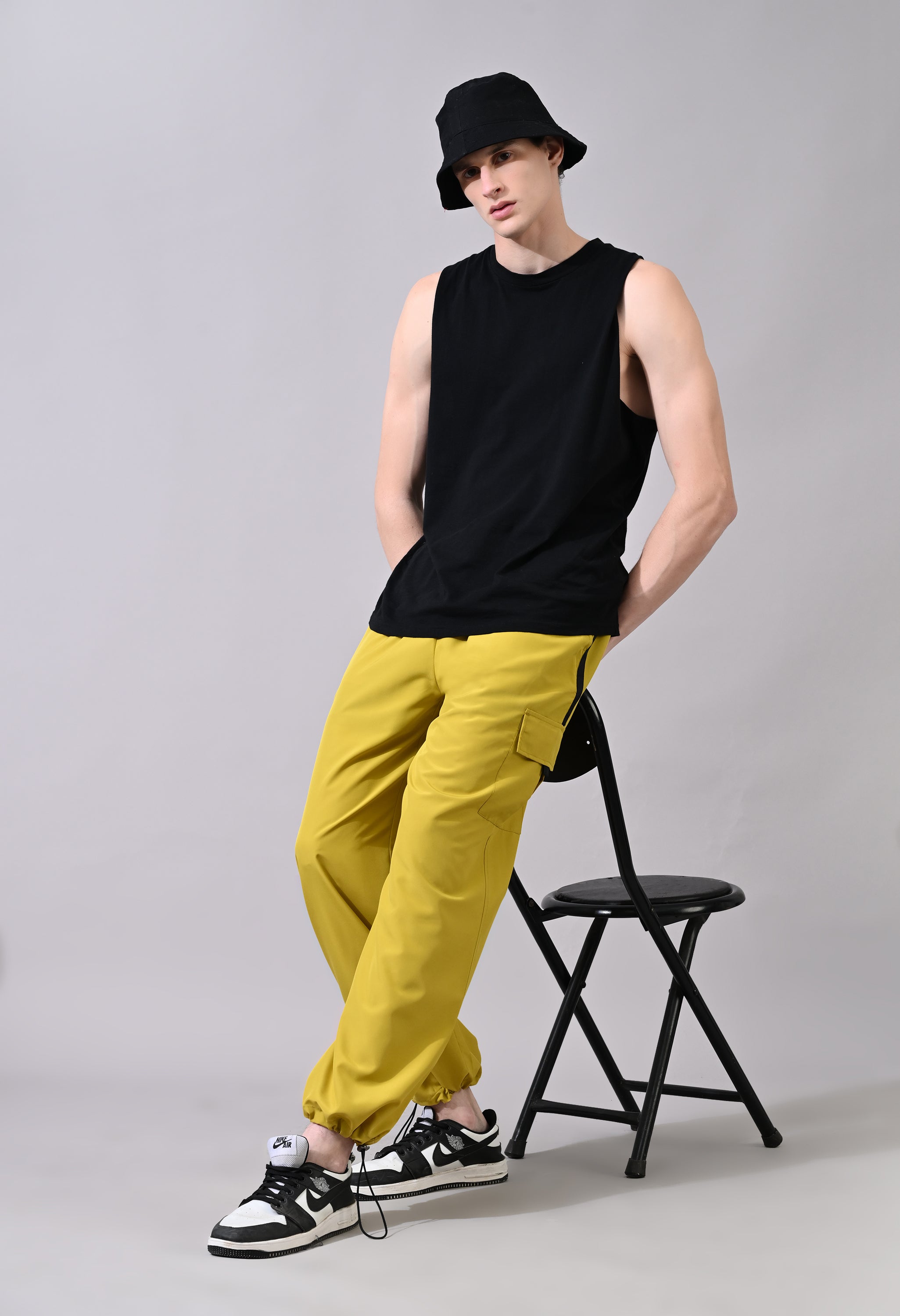 Mustard Cargo Pants
